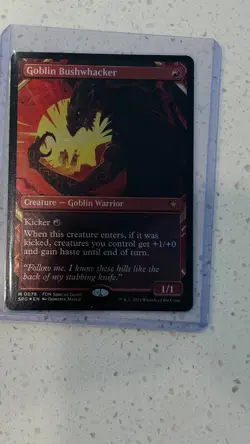 Goblin Bushwhacker foil Showcase 0078 MTG SPG Special Guests Mythic NP - Image 4