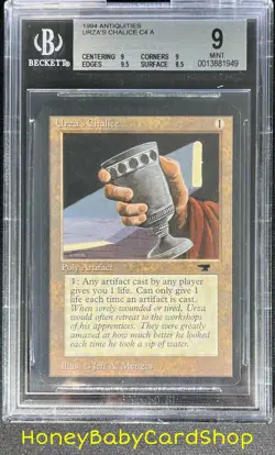MTG Antiquities 1994 Urza's Chalice BGS 9.0 MINT Old School 93/94 - Image 1