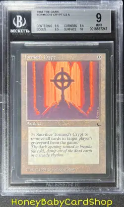 MTG The Dark 1994 Tormod's Crypt BGS 9.0 MINT Old School 93/94 - Image 1