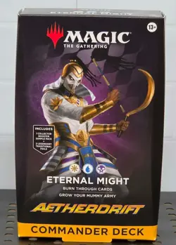 Magic the Gathering Aetherdrift Commander Deck (2 Varieties) - Image 1