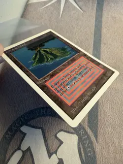 Volcanic Island, Magic the Gathering, Unlimited Edition, Dual Land - Image 3