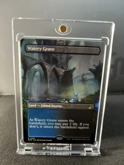 MTG: Watery Grave (Borderless) - Ravnica Remastered (RVR) - Image 1