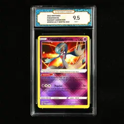 TQG 9.5 MINT+ 2022 Pokemon ENG Radiant Gardevoir F SWSH-LO 069/196 RAD - Image 2