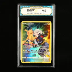 TQG 9.5 MINT+ 2022 Pokemon ENG Pikachu F TG05/TG30 SWSH-LO TGH - Image 2