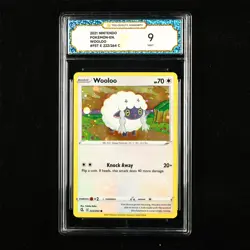 TQG 9 MINT 2021 Pokemon ENG Wooloo #FST E 222/264 C - Image 1