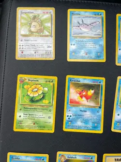 Vintage Pokemon Binder Collection Base Set NM-HP Condition 1999 WOTC TCG Lot #28 - Image 2