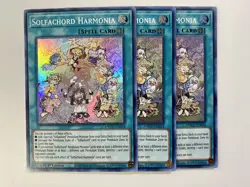 Yugioh! Solfachord Harmonia ANGU-EN024 Super Rare 1st ed NM - Image 1