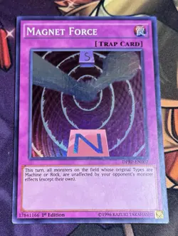 Yu-Gi-Oh! Magnet Force - DPRP-EN007 - Super Rare - 1st Edition - LP - Image 1