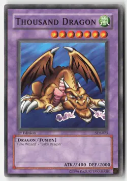 Yugioh - Thousand Dragon SDJ-023 1st Edition - Starter Deck: Joey - Image 1