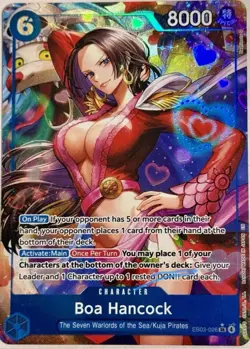 One Piece - Boa Hancock EB03-026 (SR) Alt Art Heroines Edition English NM/M- TCG - Image 1