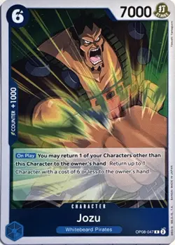 Jozu OP08-047 Rare Two Legends Foil Near Mint - Image 1
