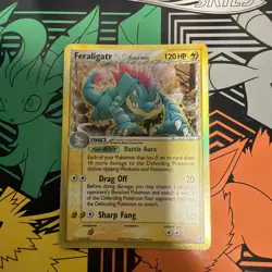Feraligatr Delta Species 2/101 Dragon Frontiers Holo Card 2006 - Image 1