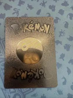 Custom Pokemon Pink Foil Card Gengar Fan Art Card - Image 2