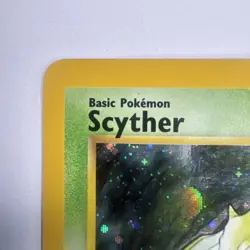 #3 Scyther 17/130 Base Set 2 2000 Holo Rare WOTC Pokemon Card TCG NM/LP - Image 2
