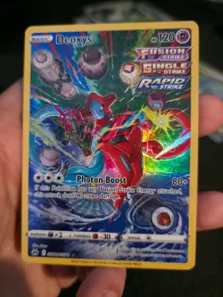 Pokemon Card Deoxys GG12/GG70 Ultra Rare Crown Zenith Near Mint - Image 2