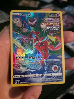 Pokemon Card Deoxys GG12/GG70 Ultra Rare Crown Zenith Near Mint - Image 3