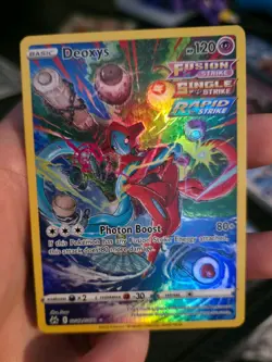 Pokemon Card Deoxys GG12/GG70 Ultra Rare Crown Zenith Near Mint - Image 4