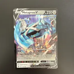 Metagross V - 112/198 - Ultra Rare - Chilling Reign - Pokemon Card - Image 1