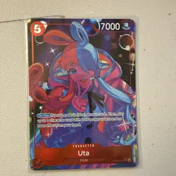 Uta ALT ART SR EB03-003 One Piece Heroines Edition 2026 English Card NM - Image 1