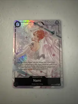 One Piece CCG Nami Nami SR (alt art) Foil Card OP15-086 - Image 1