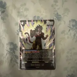 DRAGON BALL SUPER CCG Dual Evolution SON GOKU: GT SR Super Rare Card FB09-100 - Image 1