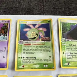 Pokemon 9 Card Lot Pisgeot Energy Aipom Nidoking More - Image 3