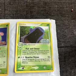 Pokemon 9 Card Lot Pisgeot Energy Aipom Nidoking More - Image 4