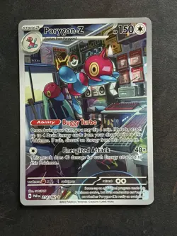 Pokemon Porygon-Z TCG Holo Card 214/182 Sv04: Paradox Rift - Image 1