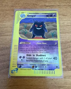 Gengar 48/165 Reverse Holo | Expedition | 2002 English Pokemon TCG Played Card - Image 1