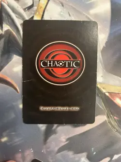 CHAOTIC 188/232 SONG OF Fury Copper Letters Rare Mugic Card DMG - Image 3