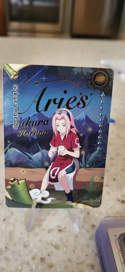 Sakura Haruno NRSA01-MR-003L4 Naruto Kayou Heavens Scroll Card NM English - Image 1