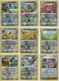 Pokemon Sword & Shield Era - 144 Card REVERSE HOLO Lot - SWSH - No Duplicates - Image 4