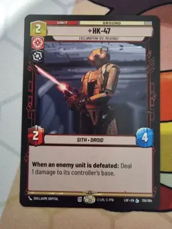 Star Wars unlimited legends of the force- Legendary Single Cards - Image 1