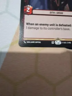 Star Wars unlimited legends of the force- Legendary Single Cards - Image 2