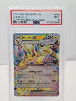 Jolteon ex - (Prismatic Evolutions Stamp) 030/131 Miscellaneous Cards & Products - Image 1