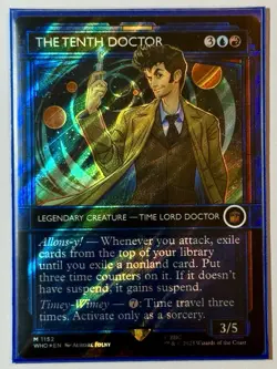 MTG Dr. Who - The Tenth Doctor # 1152 - Mythic / Showcase / Borderless - Image 1
