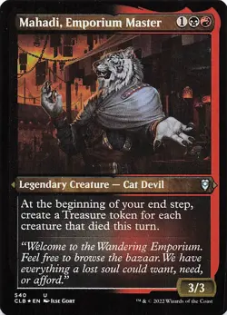 Mahadi, Emporium Master (Foil Etched) U Commander Legends: BFBG 540 NM - Image 1