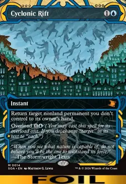 Cyclonic Rift ** FOIL ** #14 - Secrets of Strixhaven: Mystical Archive - NM MTG - Image 1