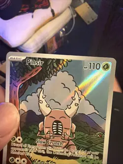 Pokemon TCG Pinsir Twilight Masquerade Holo Card Illustration Rare 168/167 - Image 3