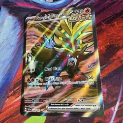Gouging Fire ex Full Art UR 188/162 Pokemon TCG Temporal Forces Ultra Rare - NM - Image 2