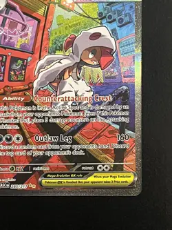 Mega Scrafty EX 285/217 Special Illustration Rare Ascended Heroes Pokemon - Image 4