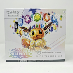 Pokemon Center Scarlet Violet Prismatic Evolutions Elite Trainer Box ETB IN HAND - Image 1