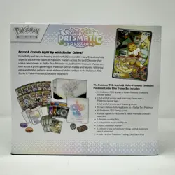 Pokemon Center Scarlet Violet Prismatic Evolutions Elite Trainer Box ETB IN HAND - Image 4