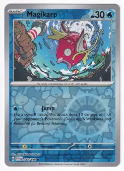 Magikarp 044/198 - Scarlet & Violet Base - LP Reverse Holo - Pokemon TCG - Image 1