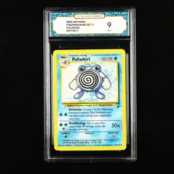 TQG 9 MINT 2000 Pokemon ENG Poliwhirl #57/130 U - Image 1