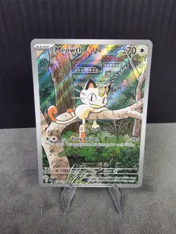 Meowth 106/094 Me02: Phantasmal Flames Illustration Rare Pokemon TCG NM English - Image 1