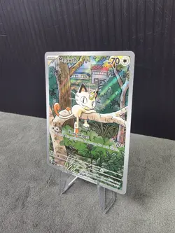 Meowth 106/094 Me02: Phantasmal Flames Illustration Rare Pokemon TCG NM English - Image 2