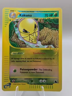 Pokemon TCG Kakuna 70/144 Skyridge Rare - Image 1