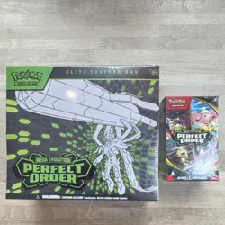 Pokemon Mega Evolution Perfect Order Elite Trainer Box & Booster Bundle 2026 - Image 1