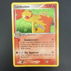 Combusken 6/17 Uncommon POP Series 4 Cosmos Holo Pokemon - Image 1
